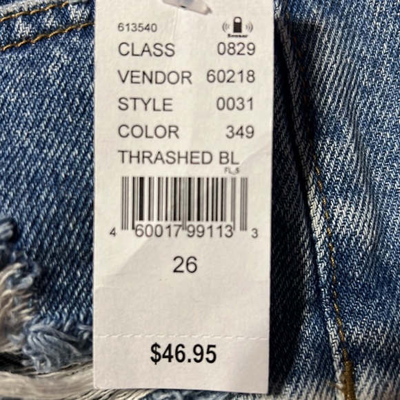 NWT • Pacsun • two-tone denim shorts • size 26 - Picture 5 of 5